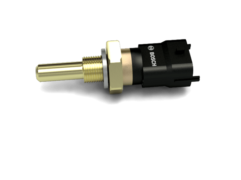 Temperature sensor for a wide temperature range