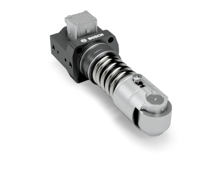 Unit pump on pump line nozzle system UPS for large engines