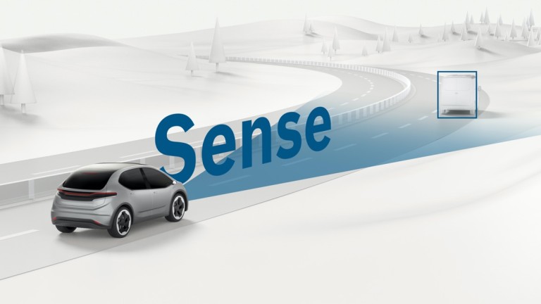 Sense Think Act Three steps toward automated driving