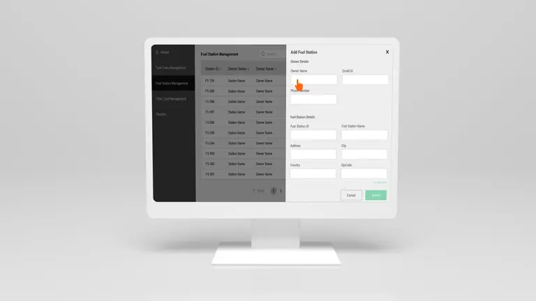 Onboarding platform for filling station operators Onboarding platform for filling station operators