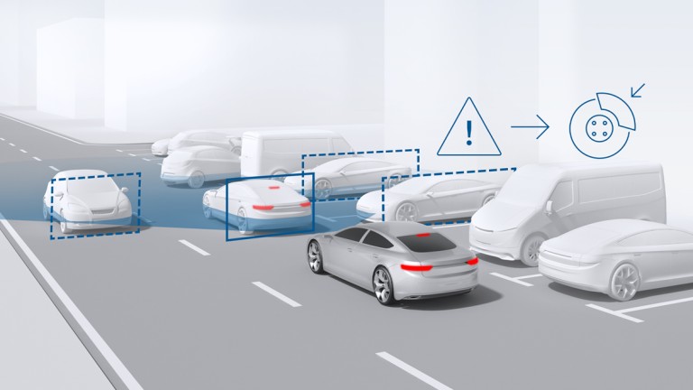 Adaptive cruise control for passenger cars